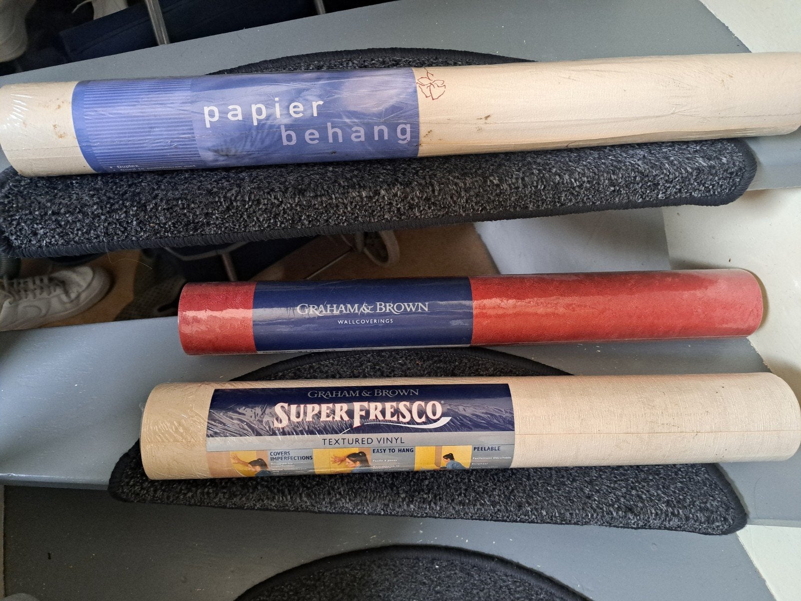 gratis Diverse rollen behang: Papier, Graham & Brown, Super, Ophalen of Verzenden, Papierbehang, Effen, Graham & Brown