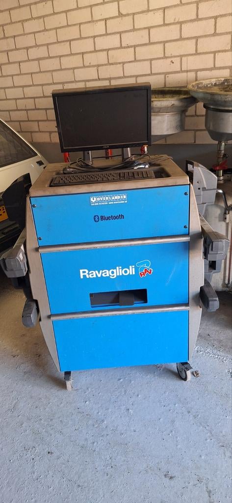 Ravaglioli uitlijncomputer / uitlijner, Ophalen, Zo goed als nieuw