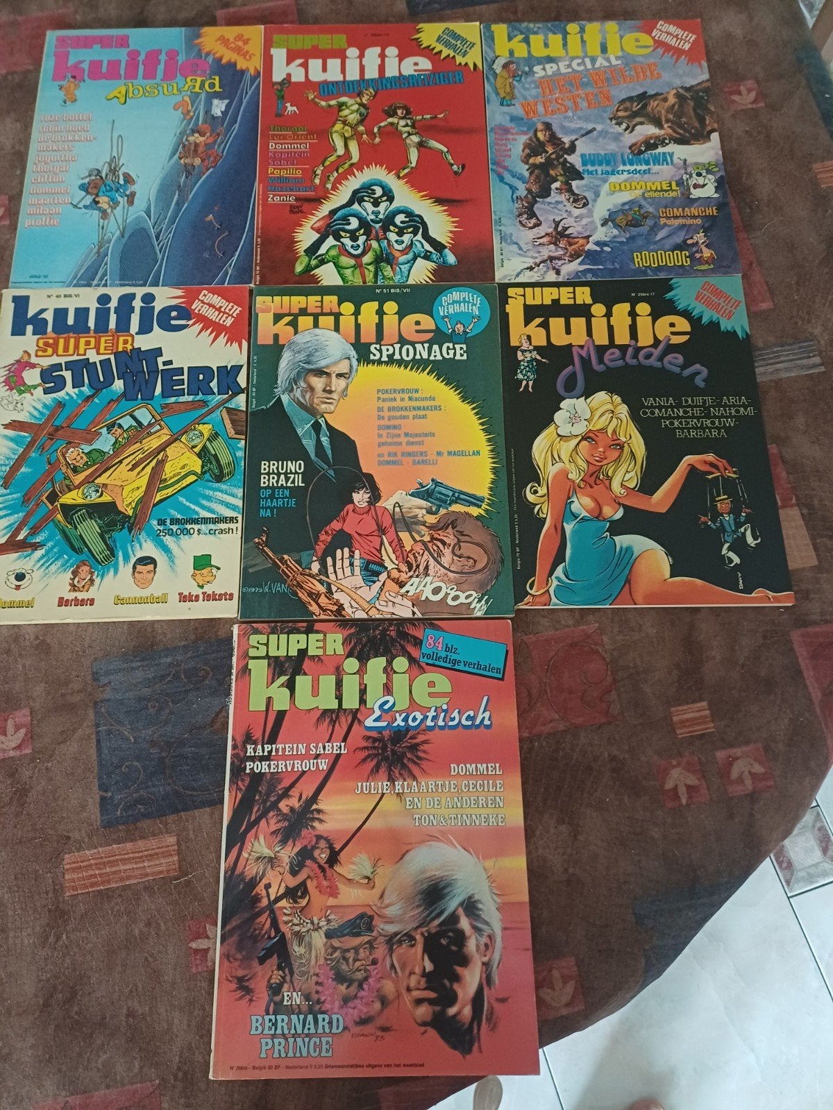 SUPER KUIFJE Albums, Meerdere stripboeken, Ophalen of Verzenden, Zo goed als nieuw