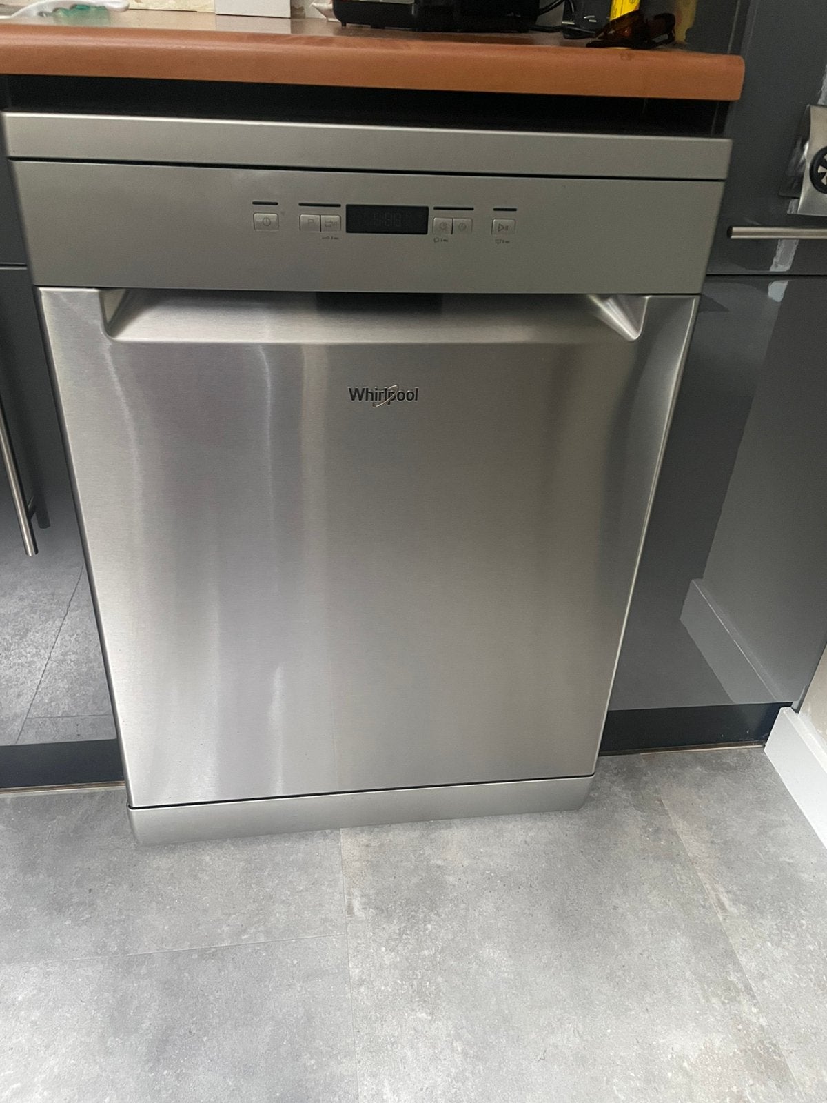 Vaatwasser whirlpool, Ophalen, Gebruikt, Tussenbouw, 45 tot 60 cm