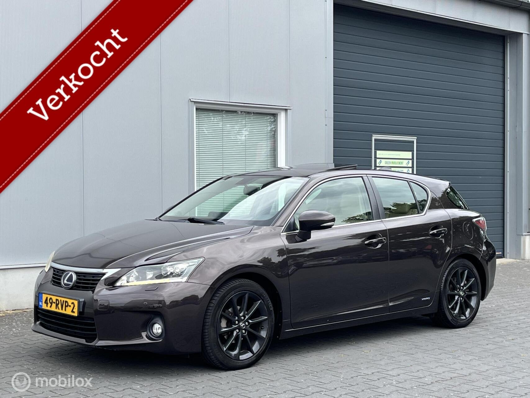 Lexus CT 200h Luxury Line Mark Levinson - dealer OH - Dakje, Euro 5, 136 pk, Gebruikt, Beige