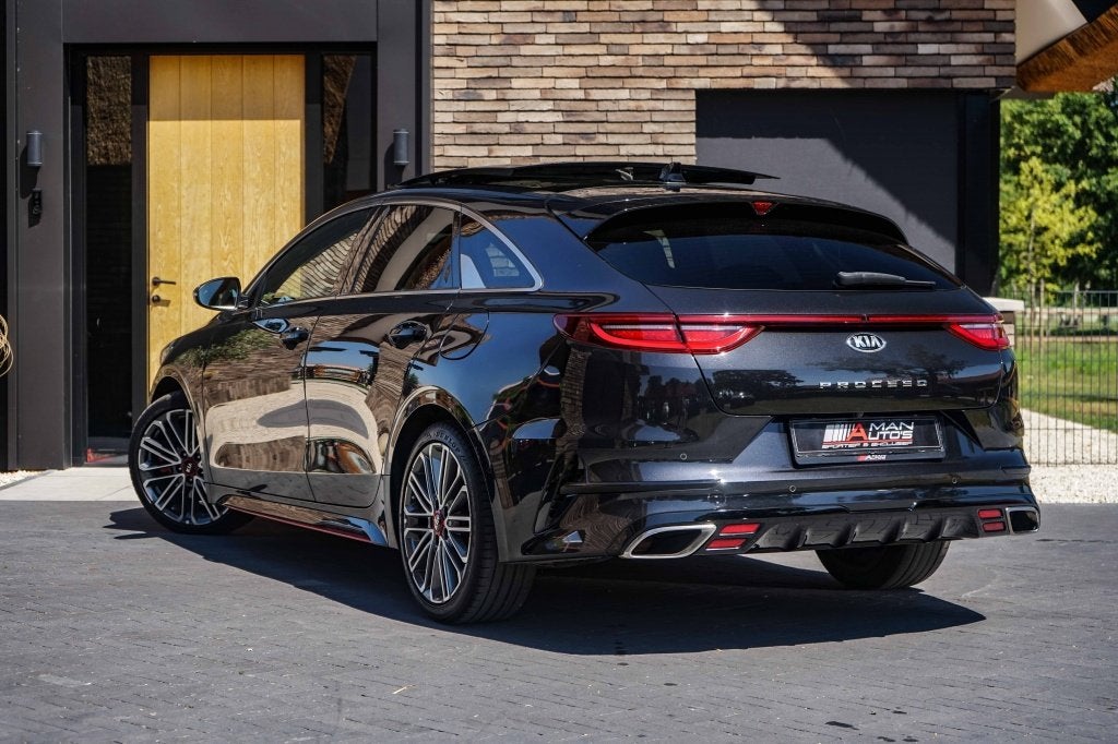 Kia ProCeed GT 1.6 T-GDI DCT/Pano/JBL/Memory/ACC/204PK, Auto's, Automaat, 15 km/l, Gebruikt, 4 cilinders