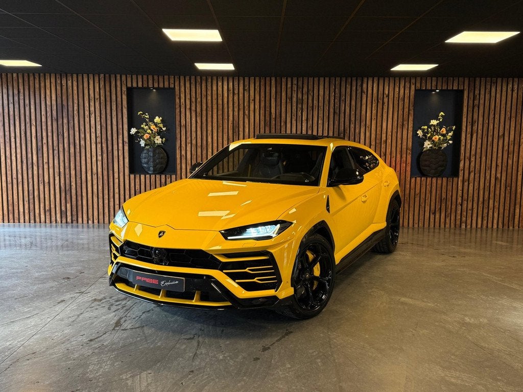 Lamborghini Urus 4.0 V8 NAP / Keramisch / B&O 3D / Carbon /, Auto's, Lamborghini, Bedrijf, Te koop, Urus, 360° camera, 4x4, ABS