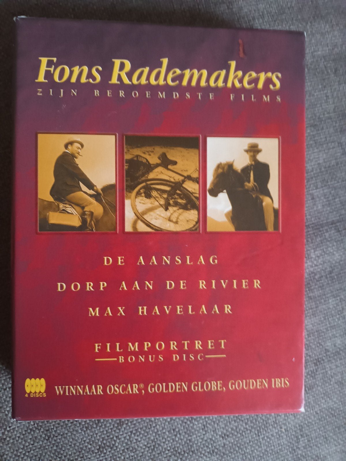 Fons Rademakers - Zijn beroemdste films (4 Discs), Nederlands, Overige genres, Inclusief doosje, Zo goed als nieuw