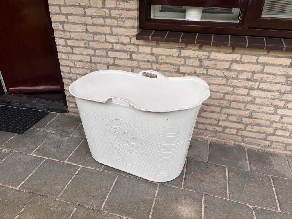 EKEO Zitbad – 200L – voor volwassenen – wit, Ophalen, Overige typen, 50 tot 100 cm, Zo goed als nieuw
