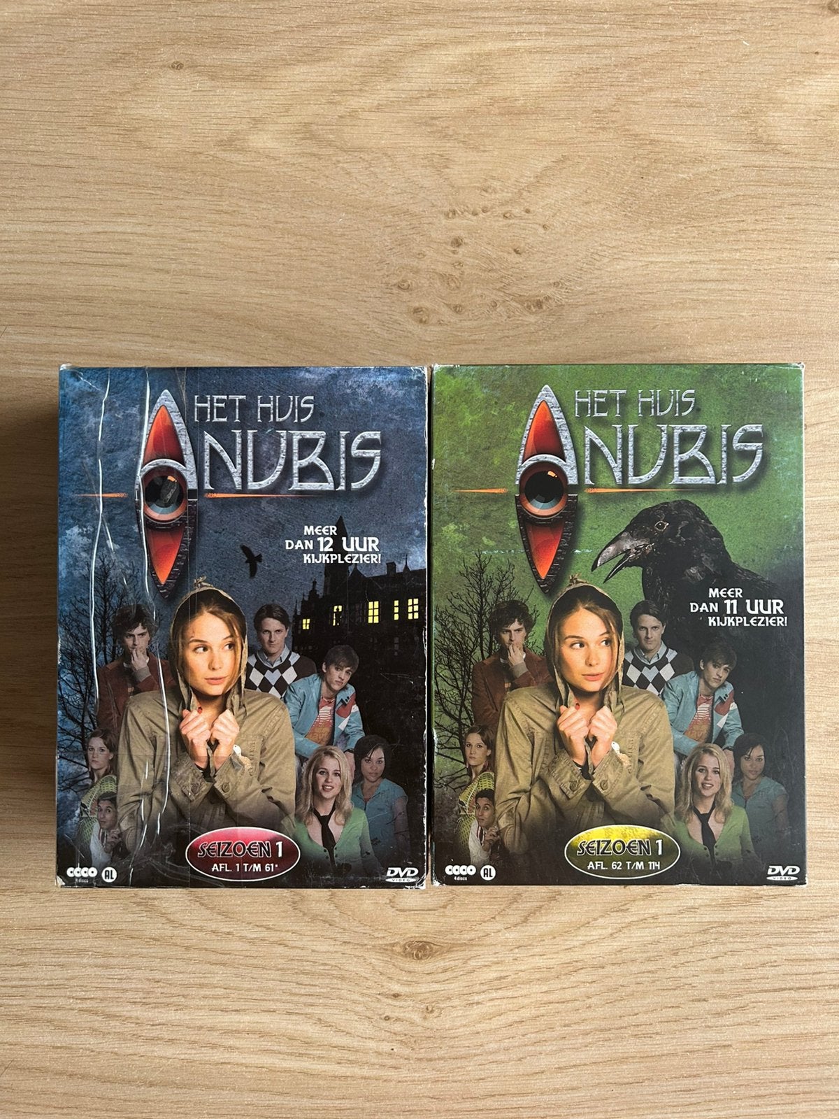 Het Huis Anubis Seizoen 1 DVD Set Studio 100, Ophalen of Verzenden, Gebruikt, Tv, Overige typen