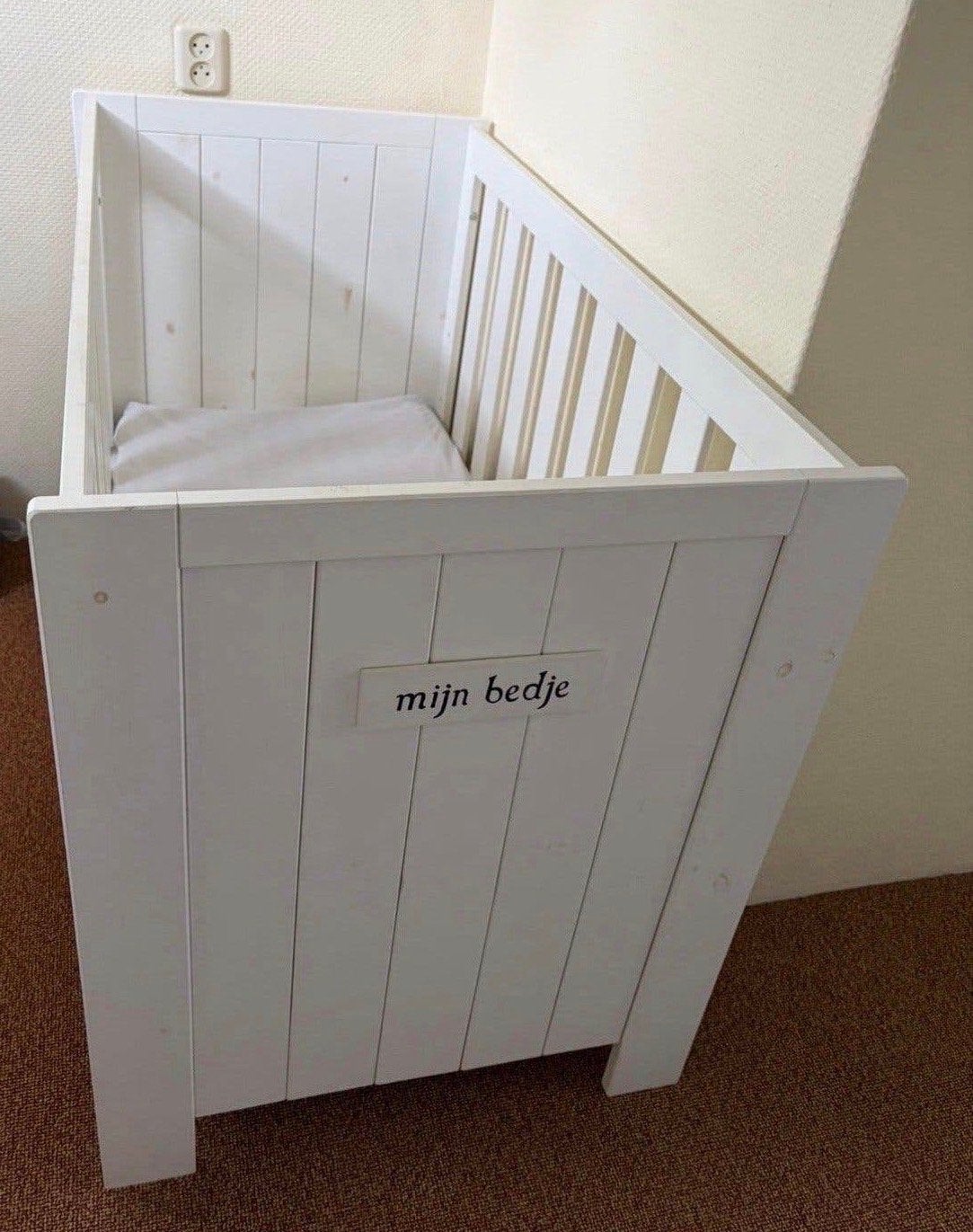 Babydump ledikantje, Ophalen of Verzenden, Zo goed als nieuw, Ledikant