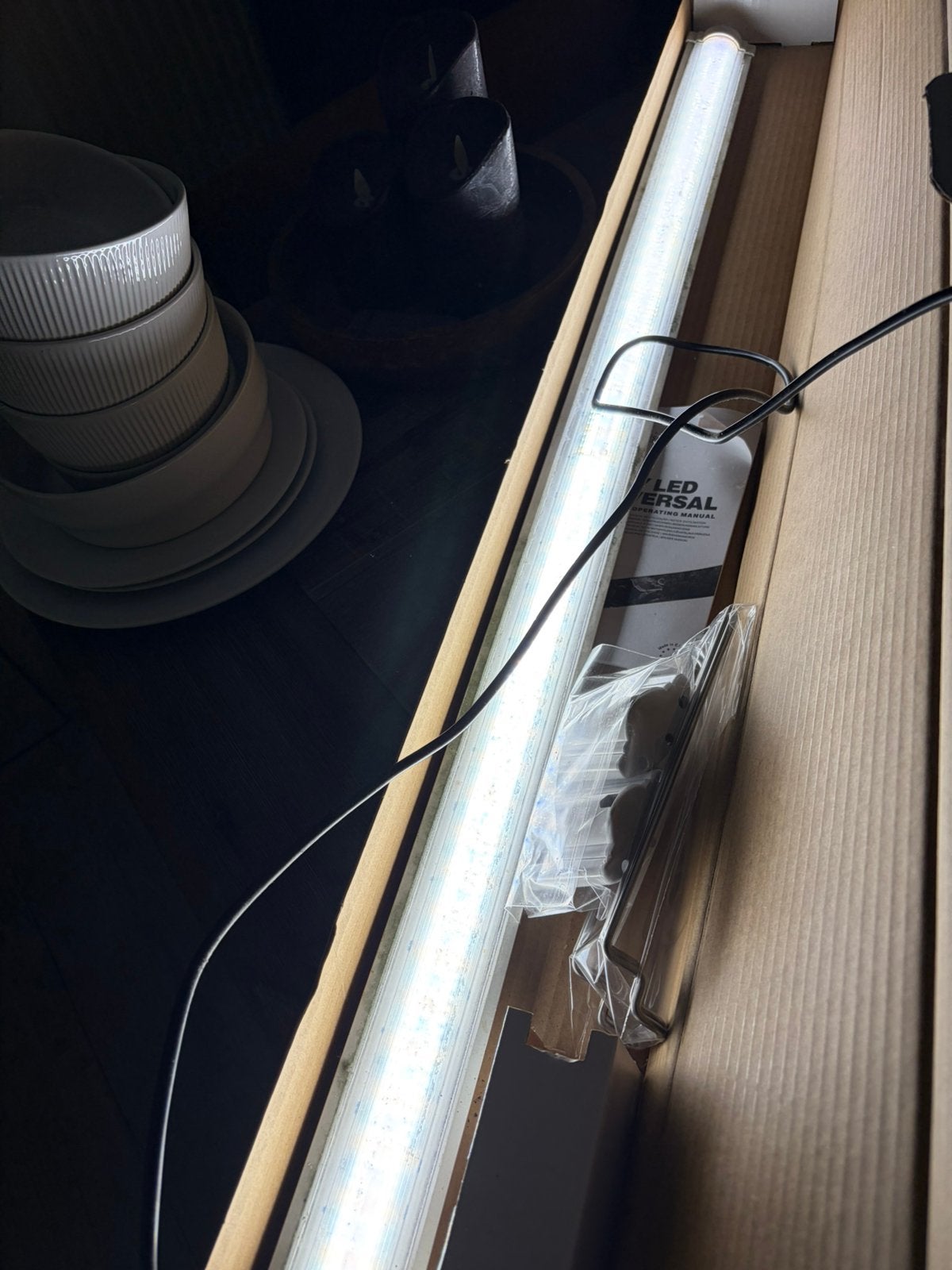 Led lamp voor aquarium 1.20, Vis