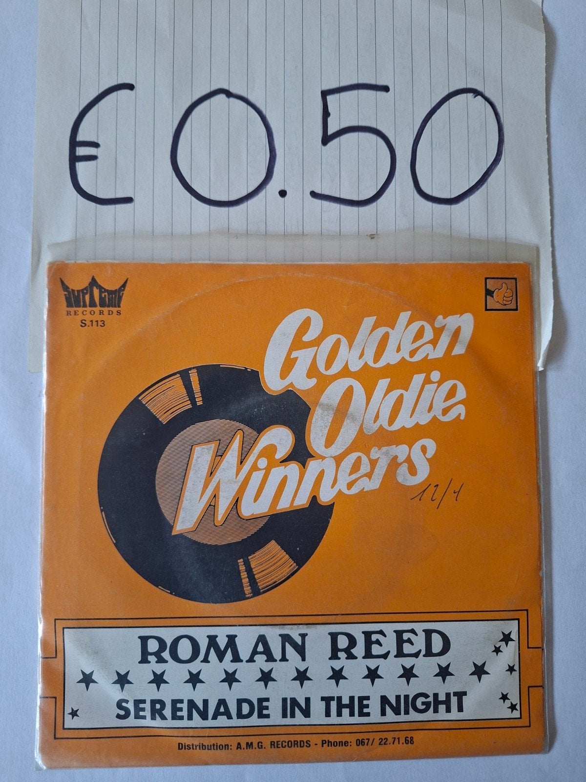 Roman Reed, Ophalen of Verzenden, Gebruikt, 7 inch, Pop