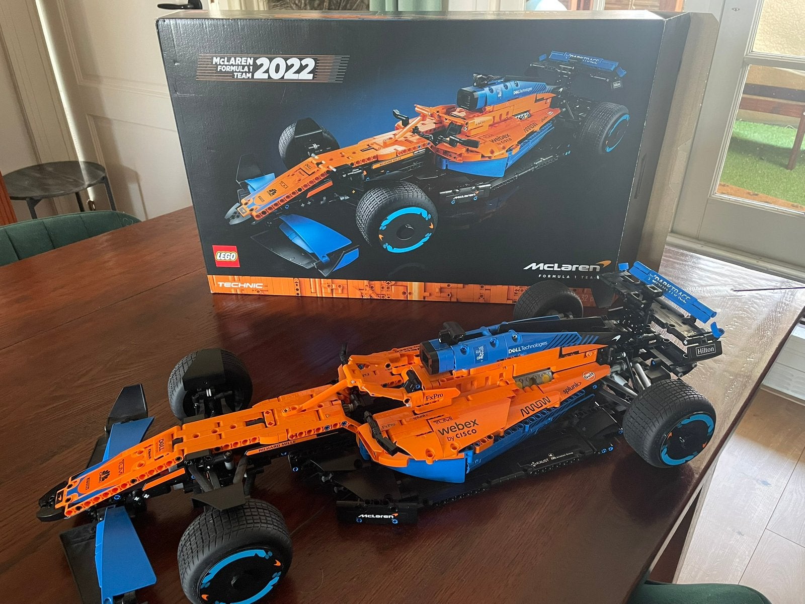 Lego Technic McLaren Formule 1 2022 model (setnummer 42141), Ophalen, Zo goed als nieuw