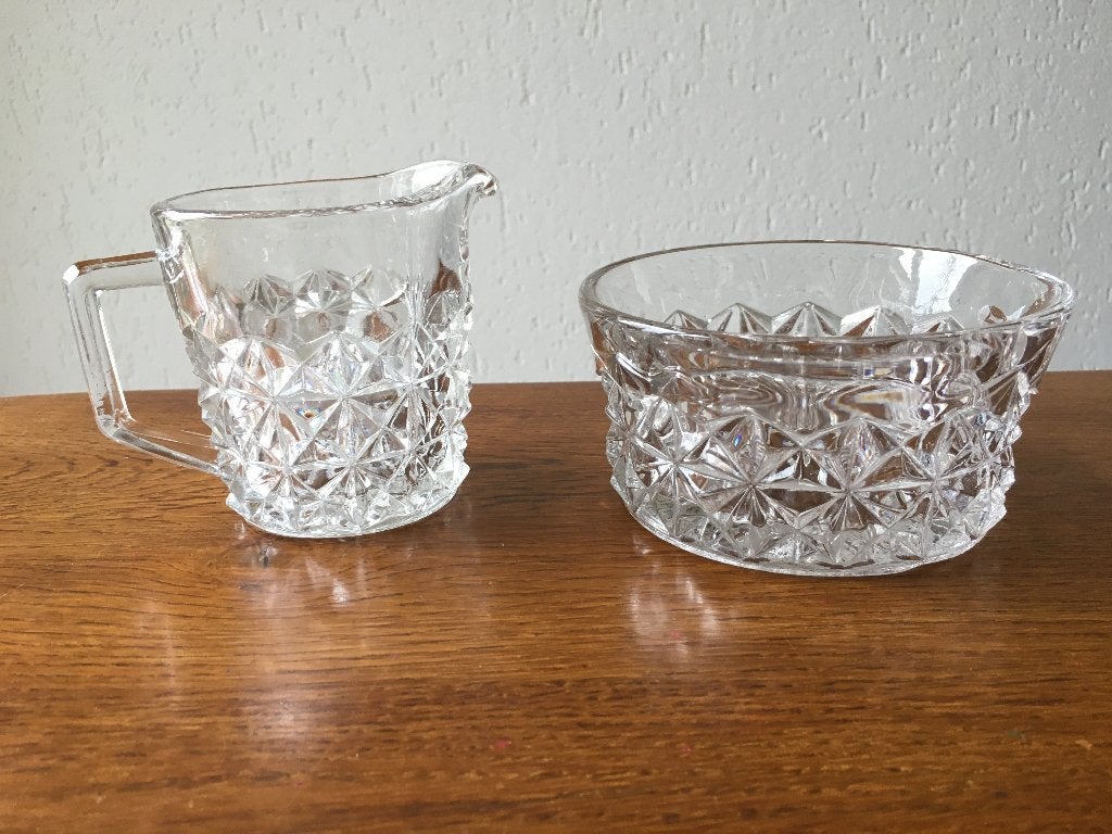 Groot Roomstel van Kristal, Verzamelen, Ophalen of Verzenden, Zo goed als nieuw, Porselein, Bestek