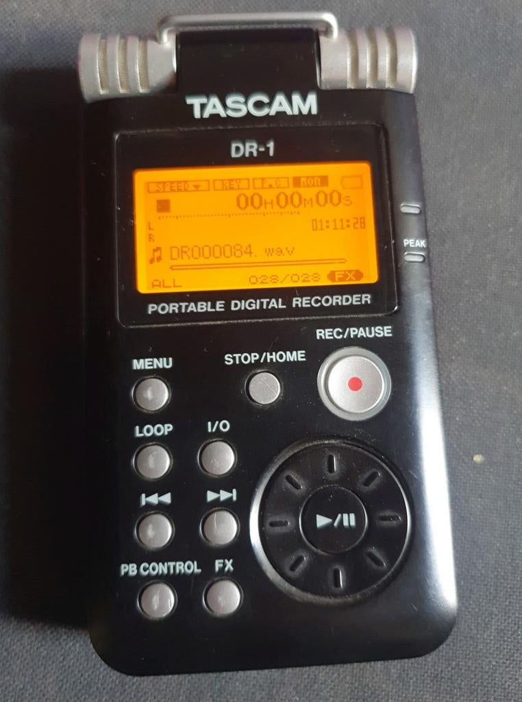 Tascam DR-1 portable recorder, Ophalen of Verzenden