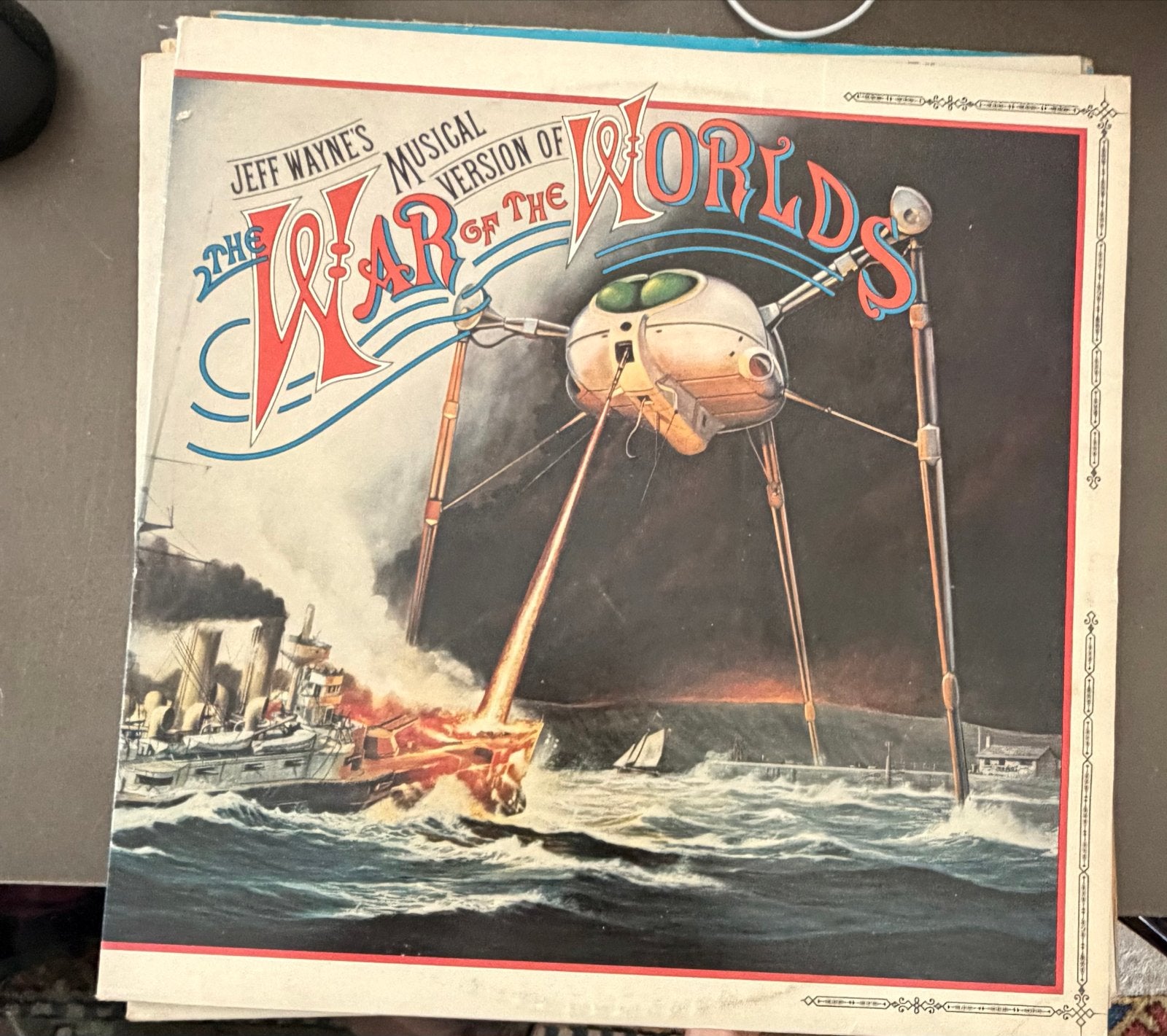 Jeff Wayne's Musical Version of The War of the Worlds LP, Ophalen of Verzenden, Gebruikt, 12 inch, Dubbel-LP
