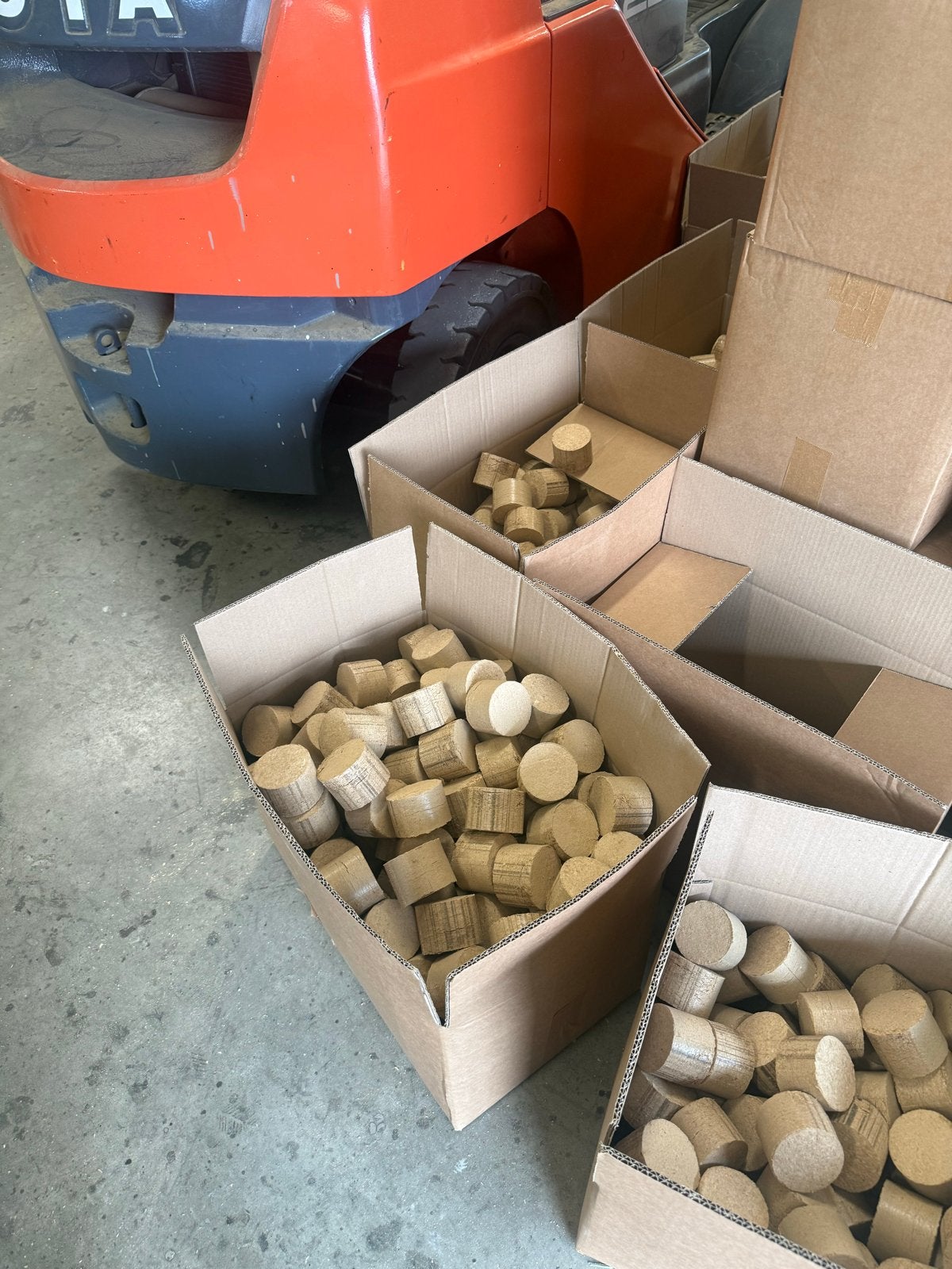 Eiken Brikketten - Hoogwaardige Houtbriketten, Minder dan 3 m³, Ophalen, Eikenhout, Blokken
