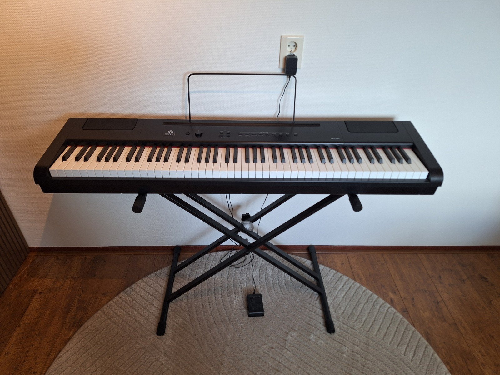Fazley FSP 500 Digitale Piano, Ophalen, Zwart, Digitaal, Zo goed als nieuw