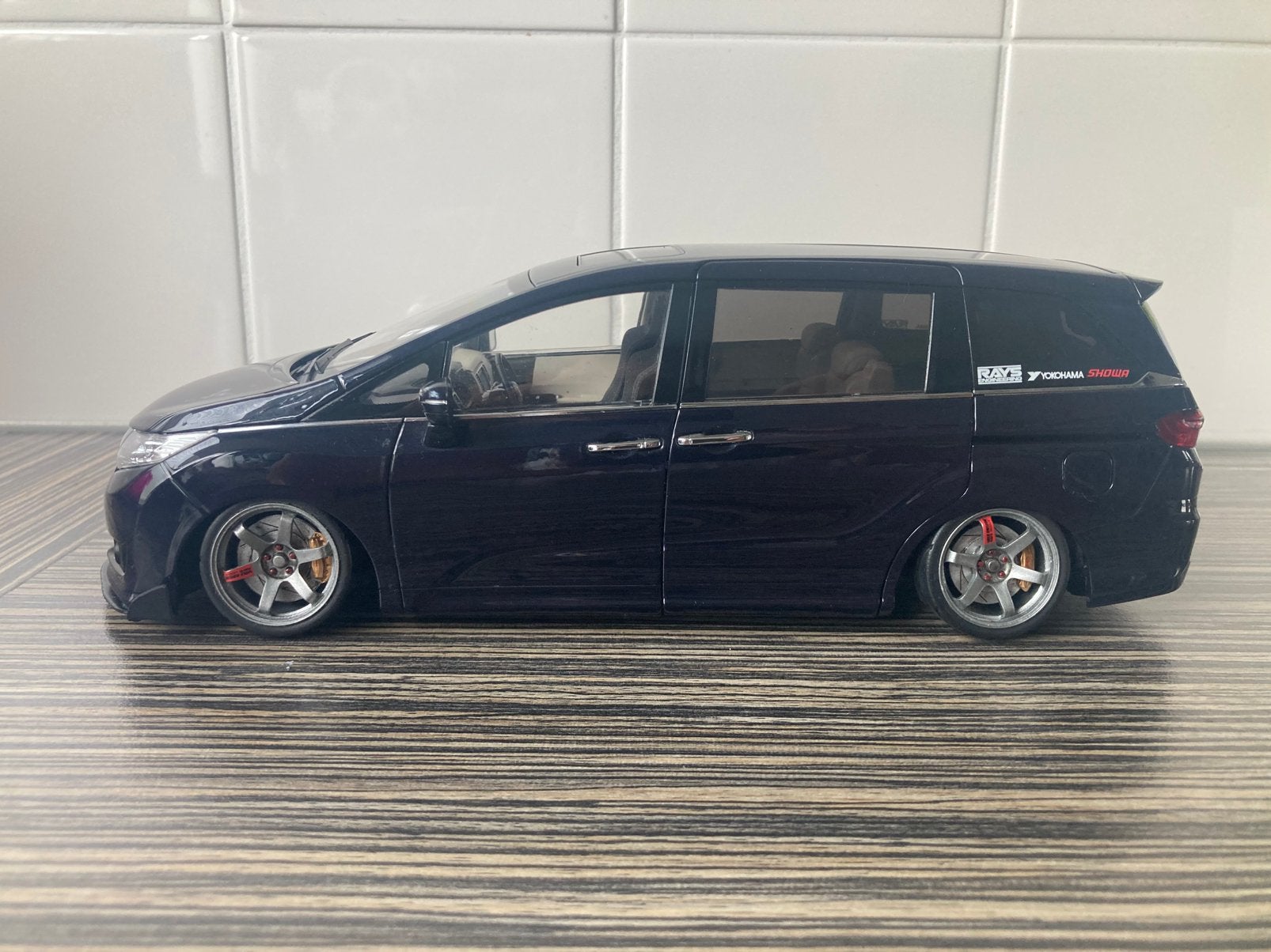 Honda Odyssey Custom jdm volk racing, Ophalen of Verzenden, Nieuw, Auto, Overige merken