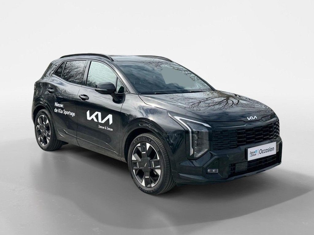 Kia Sportage 1.6 T-GDi Plug-in Hybrid GT-Line | *DEMO Direct, Auto's, Kia, 12 maanden, 14 kWh, 4 cilinders, Zwart