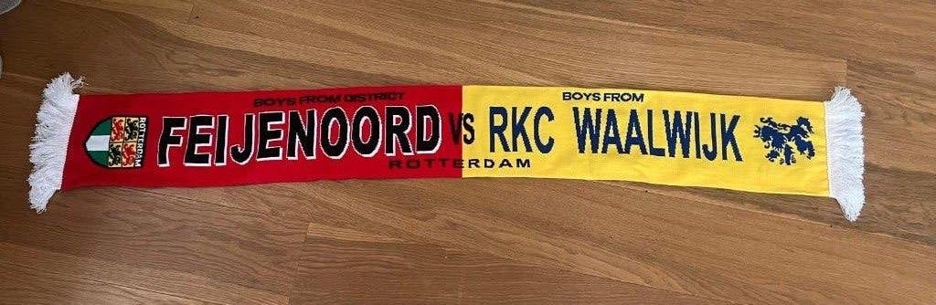 Sjaal | RKC - Feyenoord | NIEUW, Ophalen of Verzenden, Nieuw, Feyenoord, Vaantje of Sjaal
