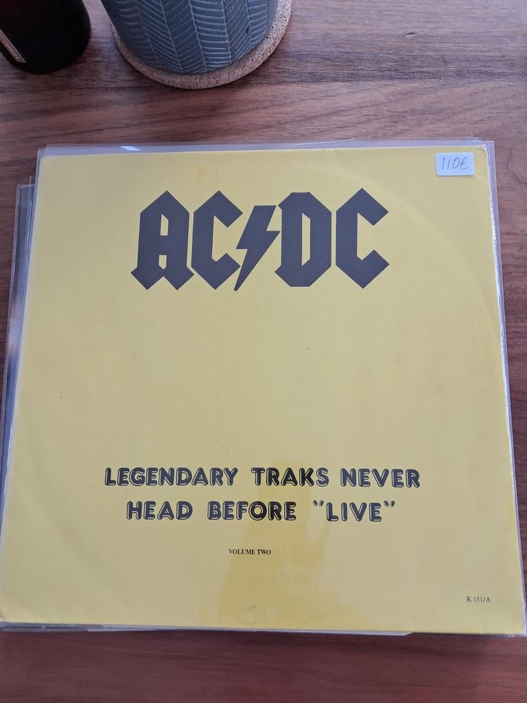 AC/DC lp Legendary tracks live, Cd's en Dvd's, Vinyl | Hardrock en Metal, Ophalen of Verzenden, Zo goed als nieuw
