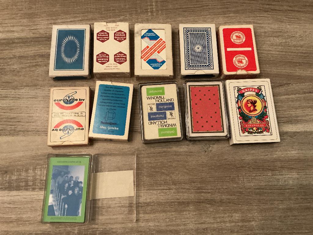 Verschillende kaartspellen, Ophalen of Verzenden, Zo goed als nieuw