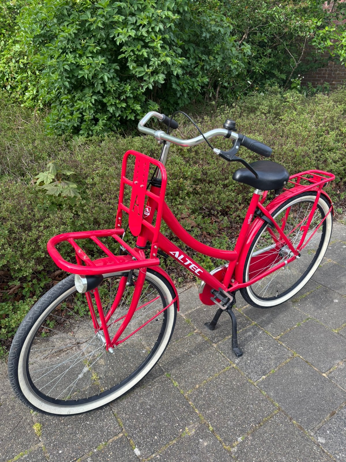 Altec urban transport fiets rood, Ophalen, Terugtraprem, Gebruikt, Handrem