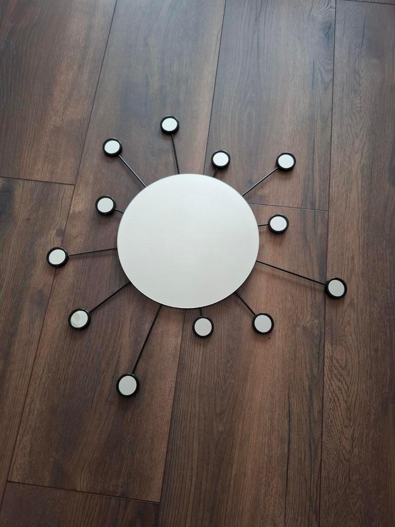 Spiegel, Ophalen, Rond, Zo goed als nieuw, Minder dan 100 cm