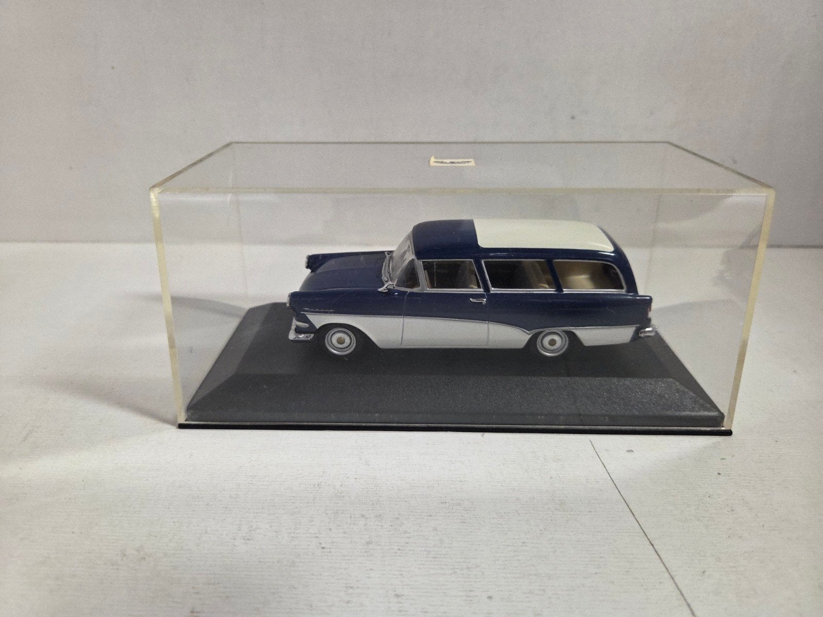 Minichamps Opel Rekord P1 caravan, Auto, ., Ophalen of Verzenden, Zo goed als nieuw
