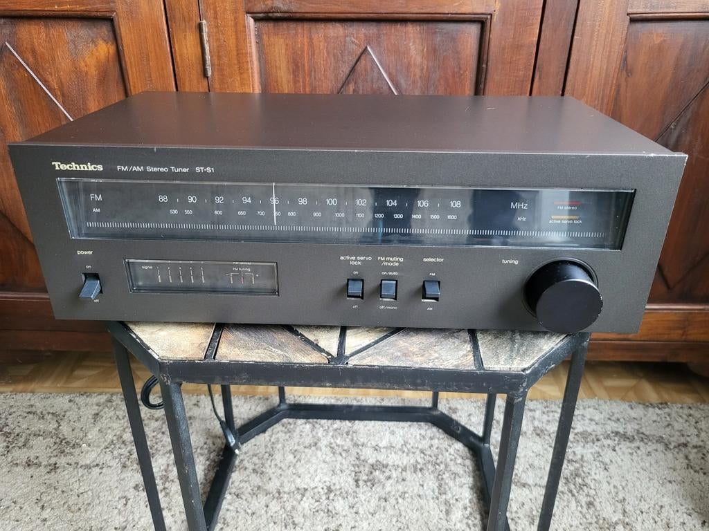 Vintage Technics ST-S1 Tuner, Ophalen of Verzenden, Analoog