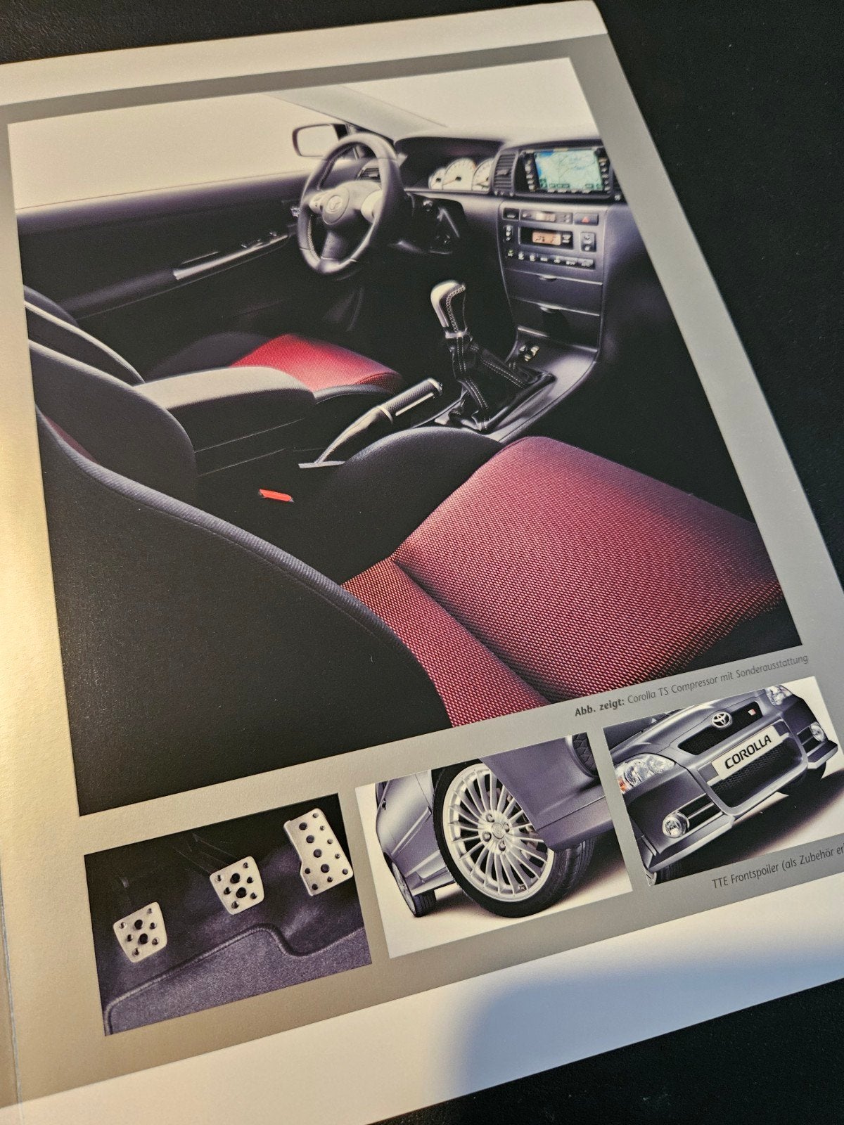 Brochure Toyota Corolla TS Compressor 2005, Ophalen of Verzenden, Zo goed als nieuw, Toyota