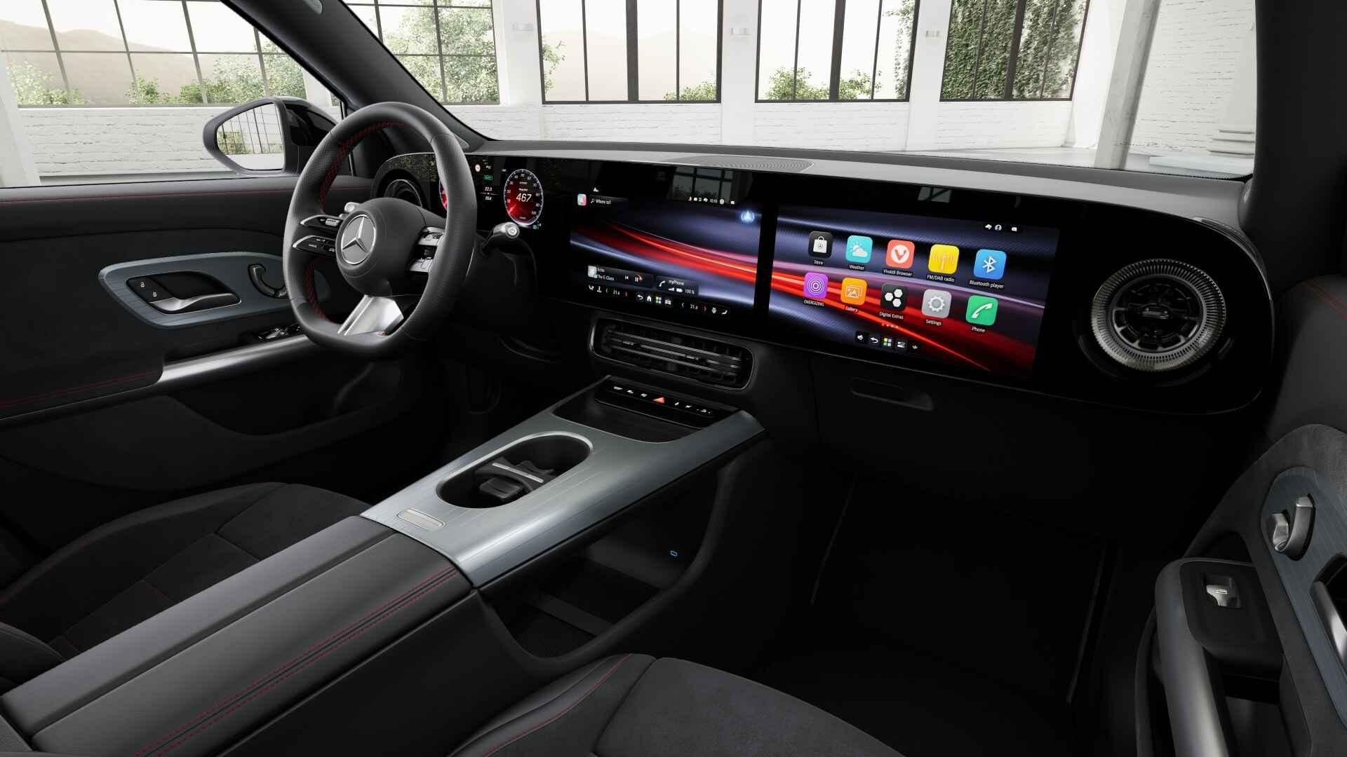 Mercedes-Benz GLB 250+ Business Solution AMG 7p. 85.5 kWh |, Auto's, 2095 kg, Achterwielaandrijving, Zwart, 607 km