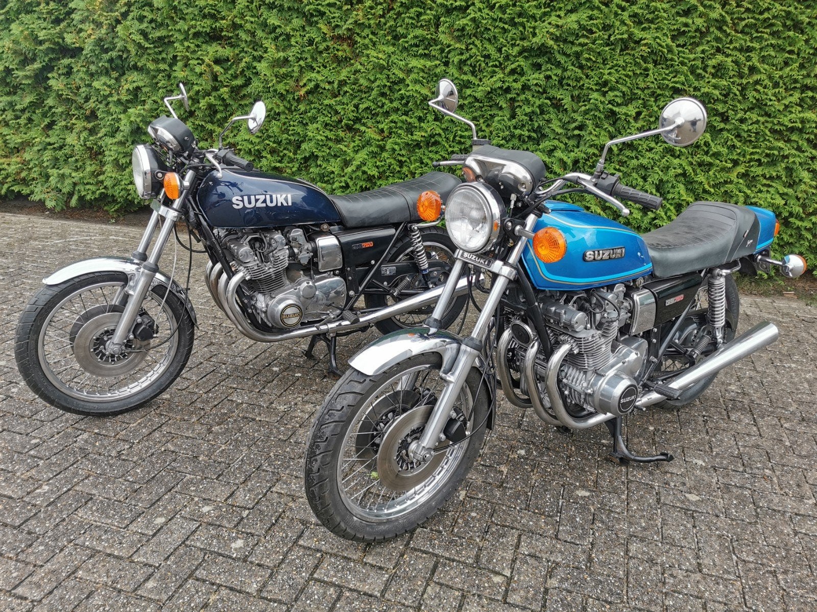 Suzuki gs750., Motoren