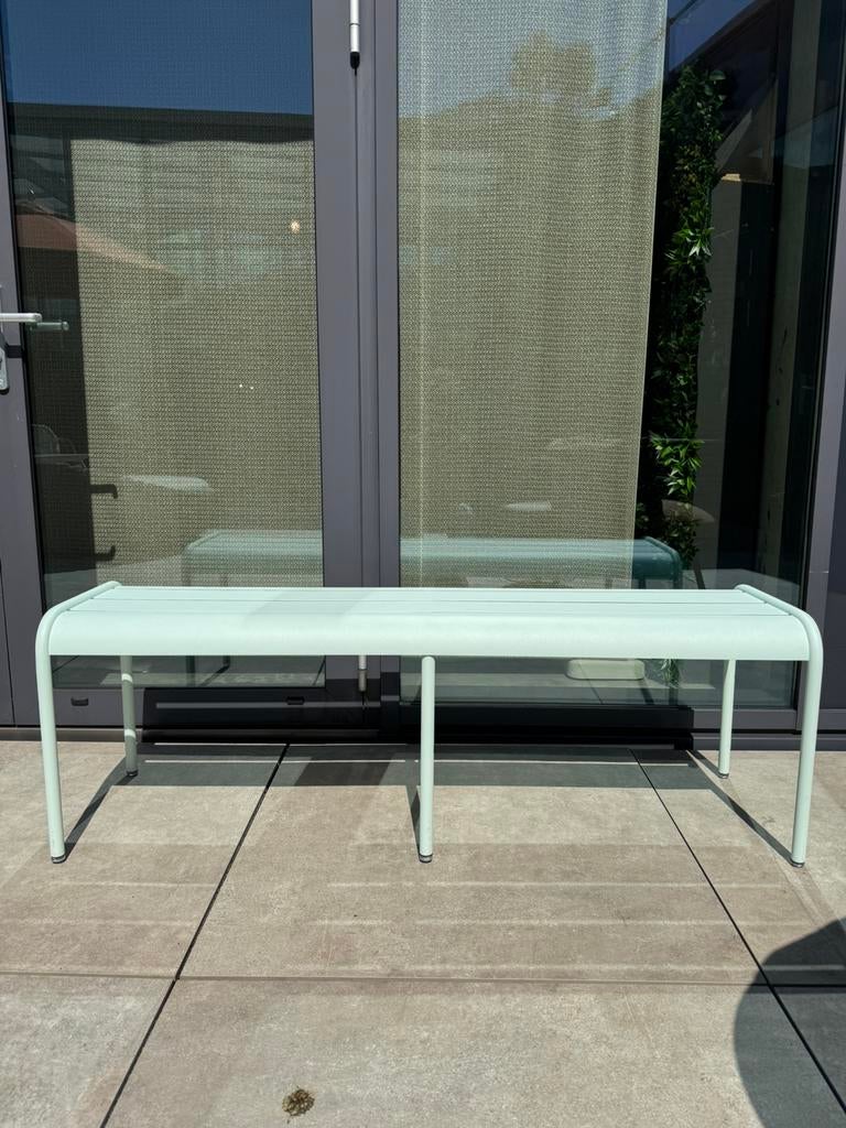 Fermob Luxembourg bank Ice mint 145cm, Tuin en Terras, Ophalen, Nieuw, Aluminium