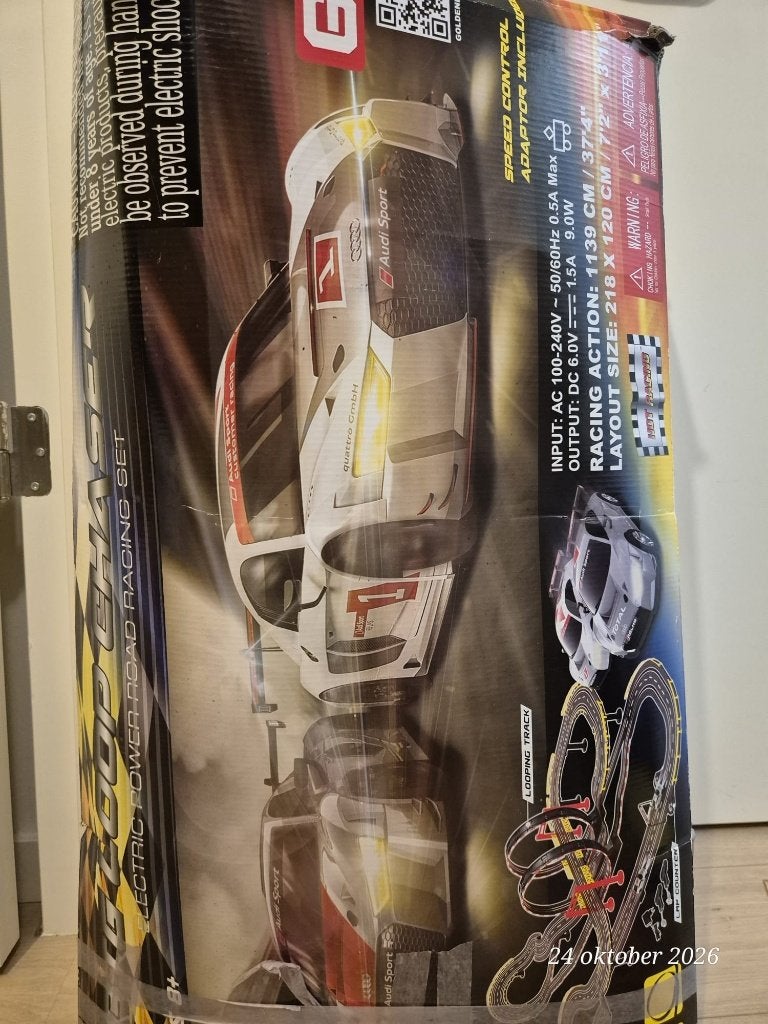 Carrera RC Audi R8 LMS – elektrische racebaan met auto's, Carrera, Ophalen of Verzenden, Elektrisch, Met looping