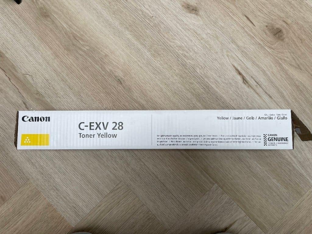Nieuwe toner Canon C-EXV 28 yellow C5045/C5051/C5250/C5255, Computers en Software, Printerbenodigdheden, Ophalen of Verzenden