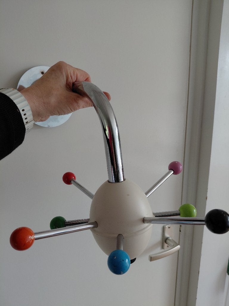 Sputnik kapstok, Huis en Inrichting, Woonaccessoires | Kapstokken, Wandkapstok, Gebruikt, Ophalen of Verzenden, Minder dan 100 cm