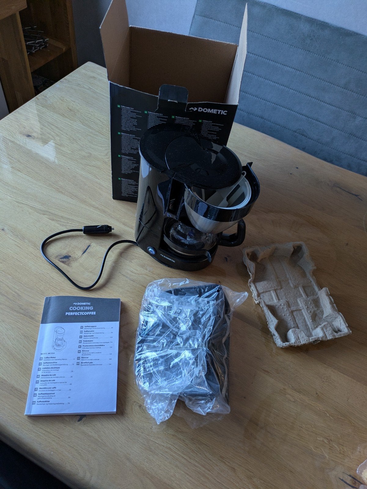 Dometic PerfectCoffee MC052 12V koffiezetapparaat, Ophalen of Verzenden, Zo goed als nieuw
