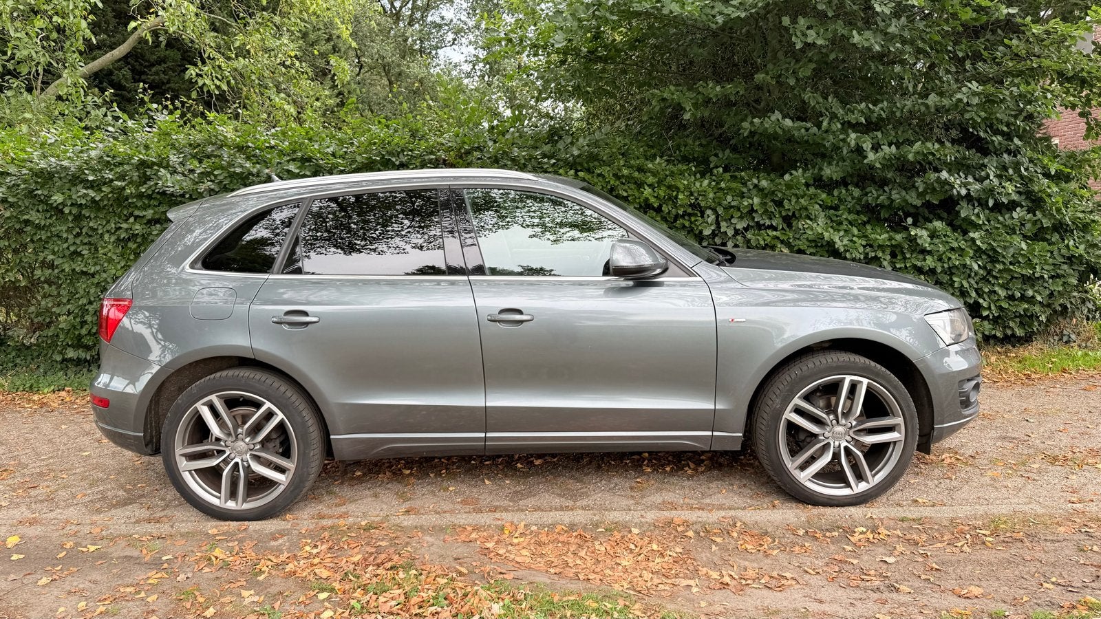 Audi Q5 Quattro S-line, Auto's, Audi, Automaat, Euro 5, Zwart, Leder
