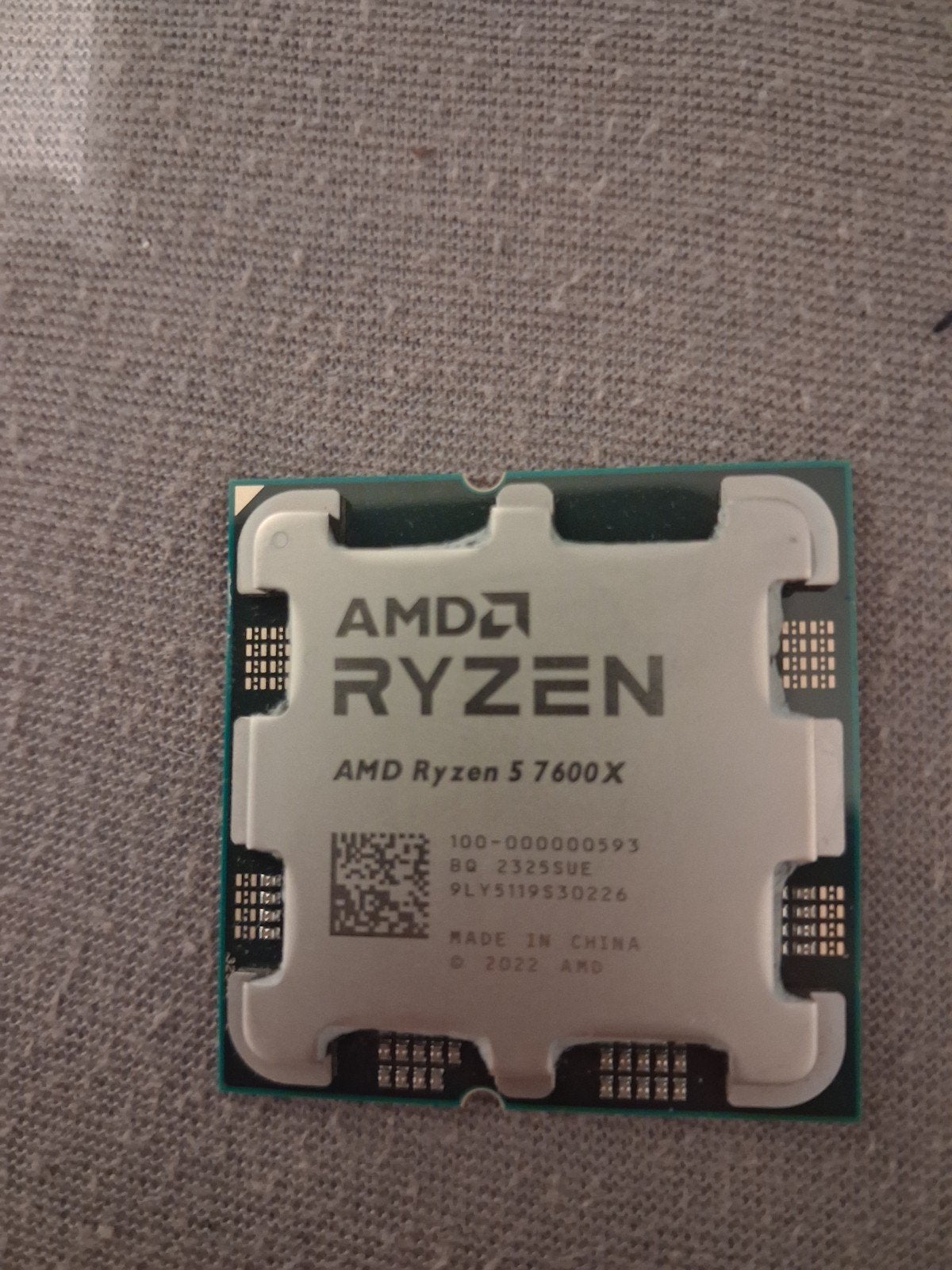 AMD Ryzen 5 7600X AM5 CPU - Perfecte staat, Computers en Software, 6-core, AM5, Ophalen of Verzenden, Zo goed als nieuw