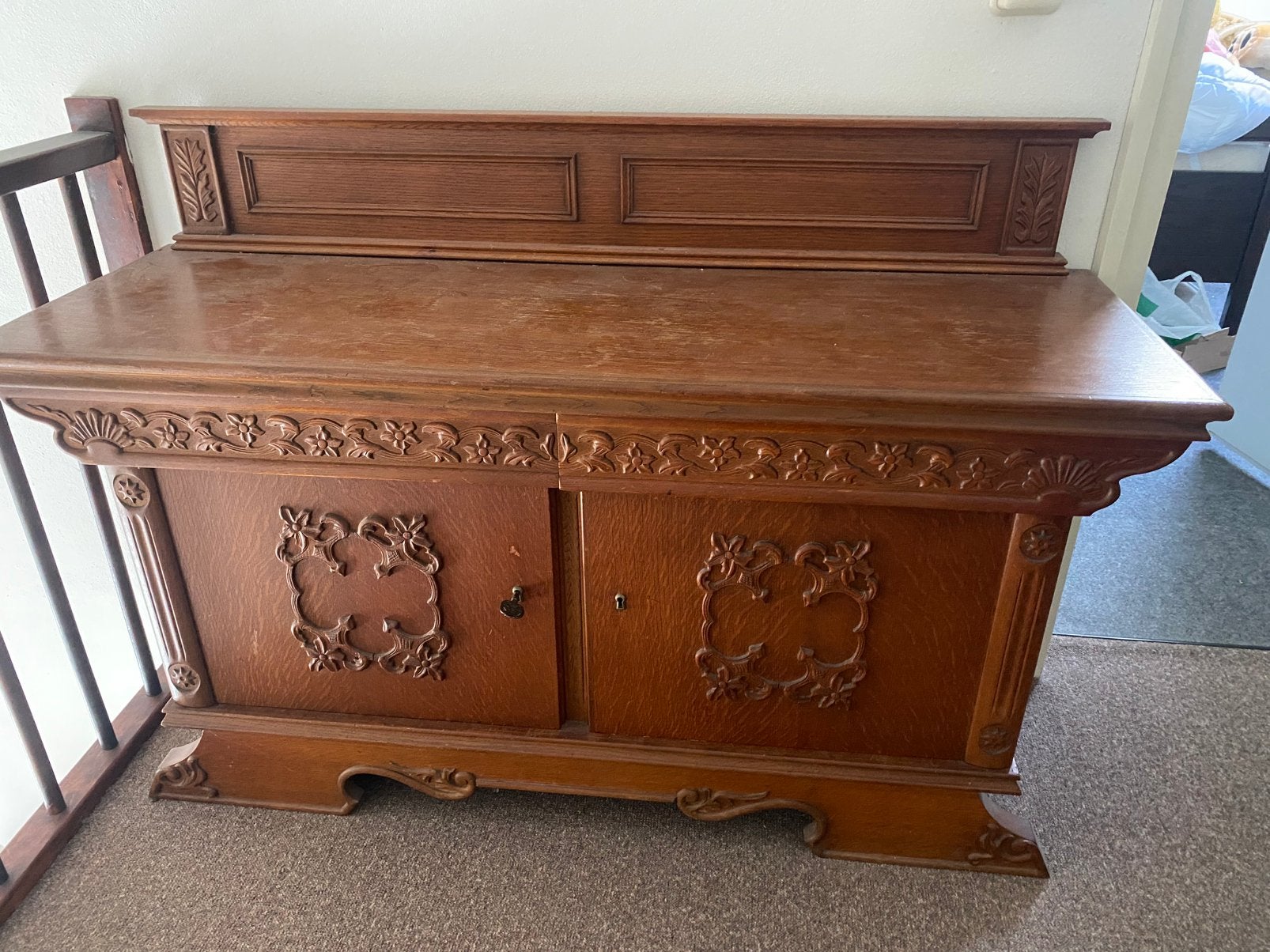 Dressoir jaren 70, Ophalen, Gebruikt, 25 tot 50 cm