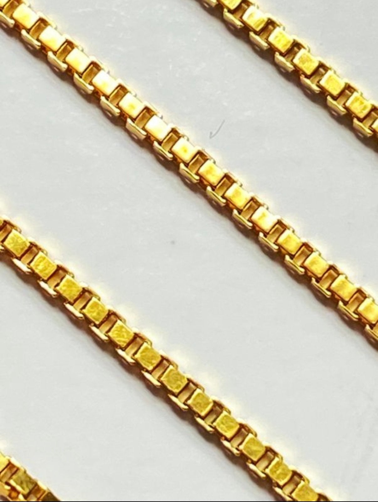 Gouden halsketting 18k, Ophalen of Verzenden, Nieuw, Goud, Goud