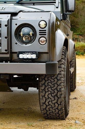 Nieuwe set Land Rover 90/110 Defender LED lampen koplampen, Auto-onderdelen, Verlichting, Ophalen of Verzenden, Nieuw, Land Rover