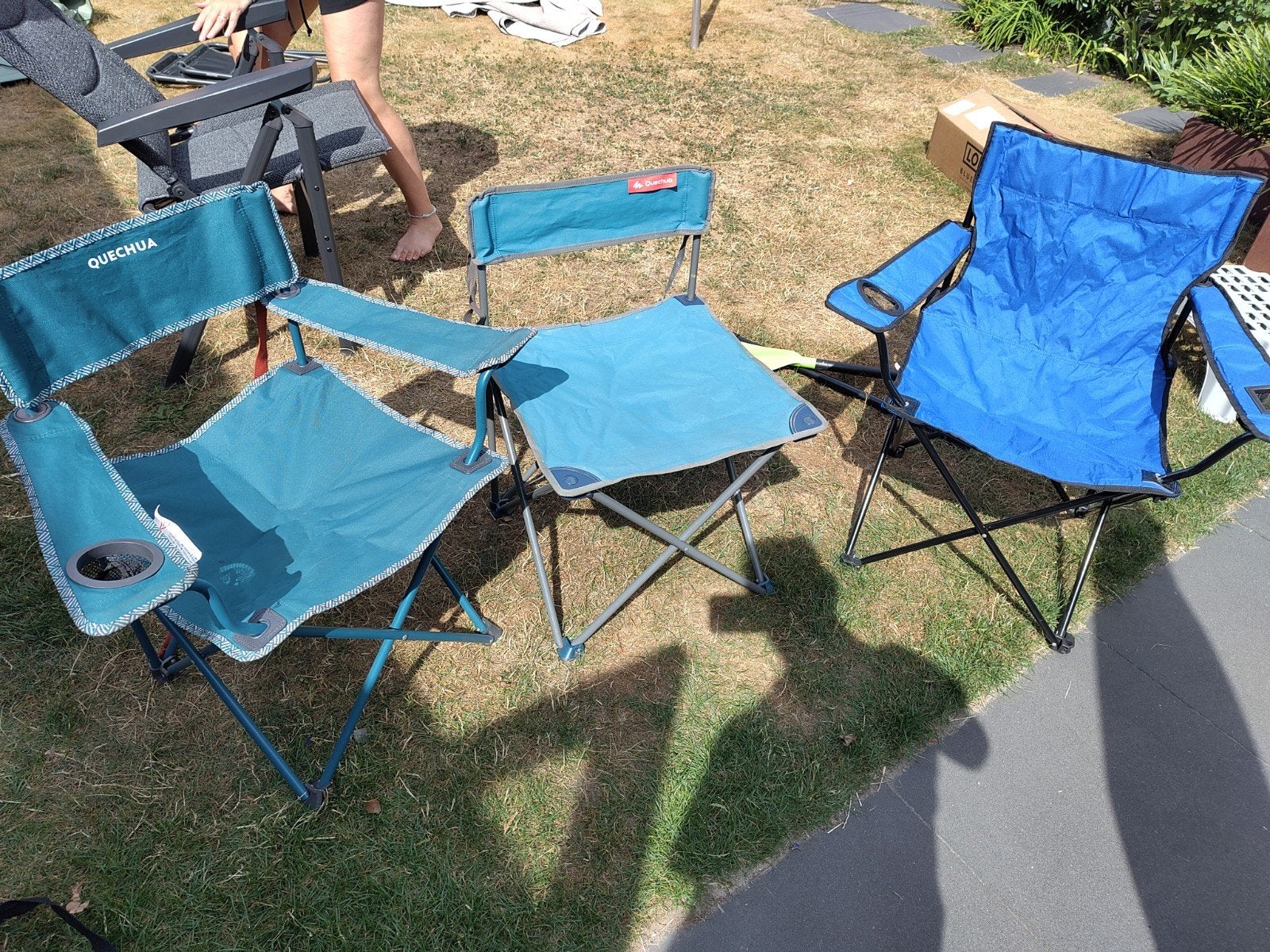 Campingstoeltjes voor kinderen - Set van 3, Ophalen, Gebruikt, Campingstoel