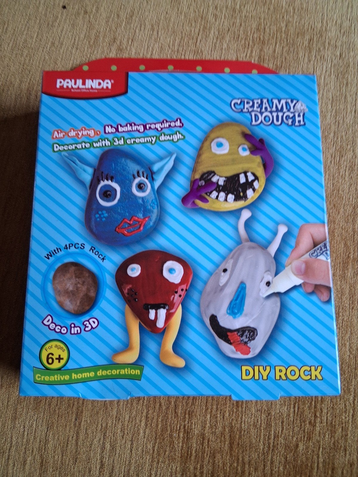 Paulinda Creamy Dough DIY Rock Knutselset, Ophalen of Verzenden, Nieuw, Knutselen