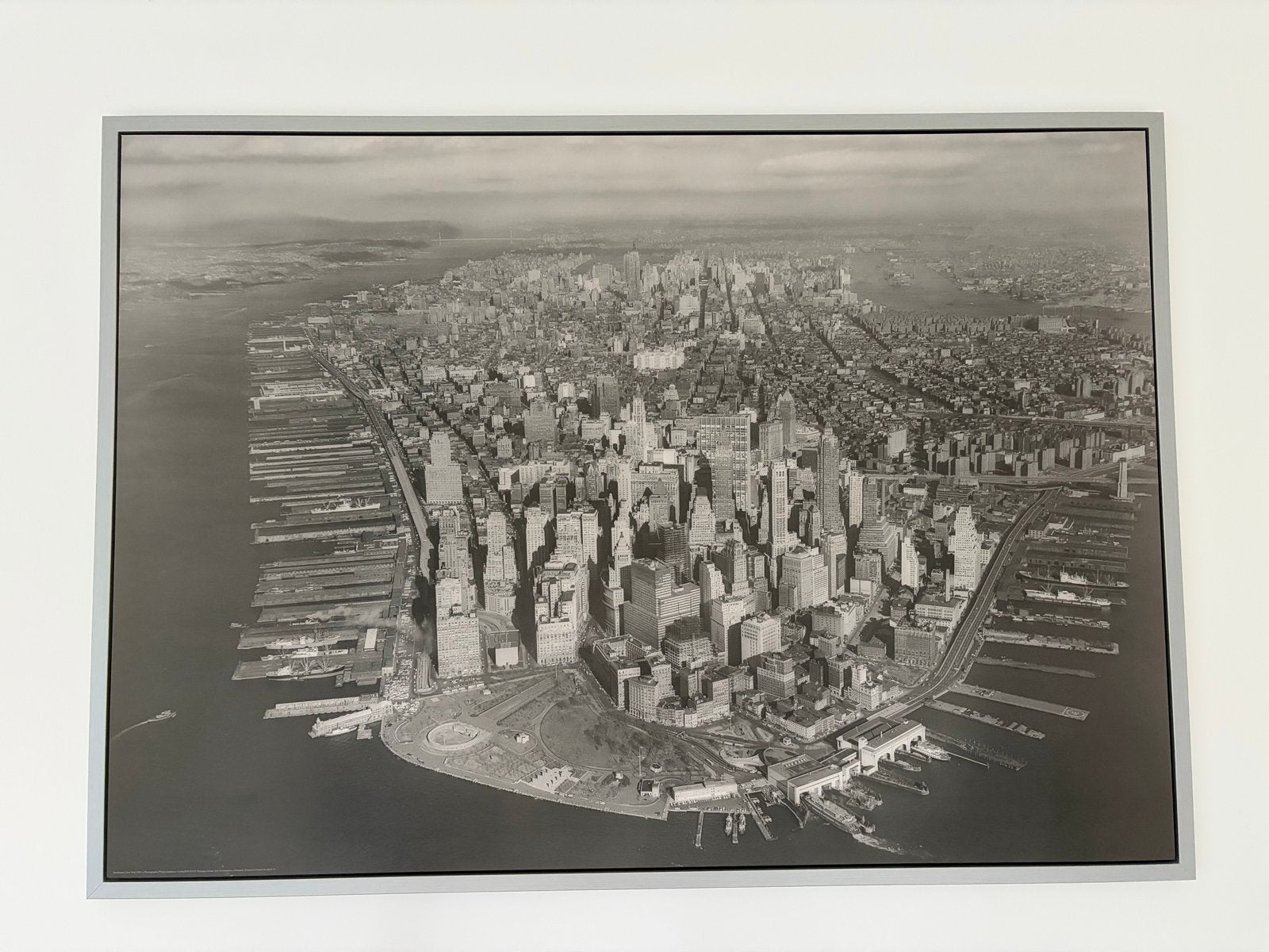 IKEA New York City skyline, Ophalen, Foto, Fotografie, Ingelijst