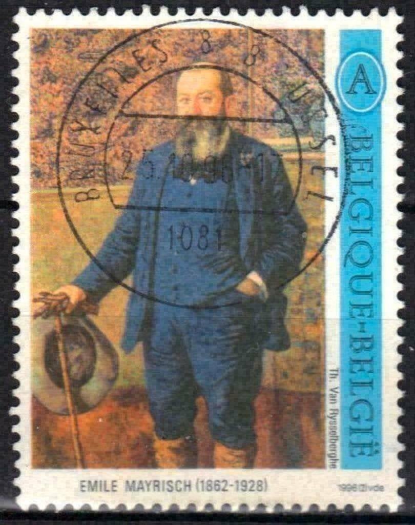 Belgie 1996 - Yvert 2628 /OBP 2627 - Emile Mayrisch (ST), Verzenden, Gestempeld, Kunst