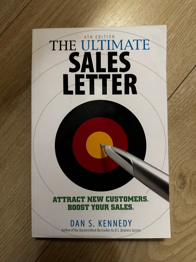 The Ultimate Sales Letter - Dan S. Kennedy (4th Edition), Ophalen of Verzenden, Zo goed als nieuw, Dan S. Kennedy, Economie en Marketing