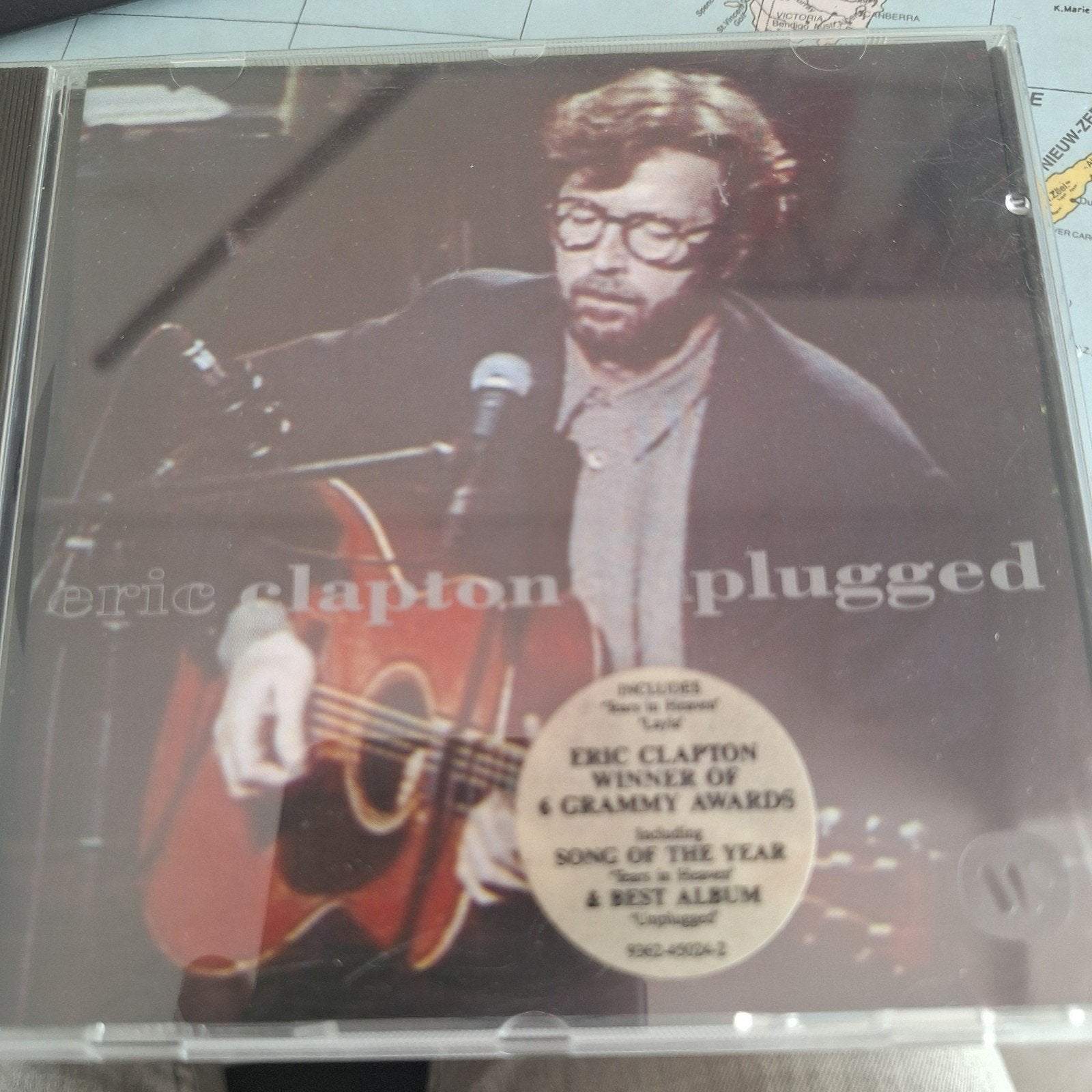Eric Clapton - Unplugged CD (Live Album), Inclusief boekje, Rock, Gebruikt, Ophalen of Verzenden