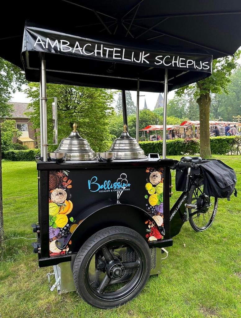 Unieke elektrische IJsfiets/IJskar, Ophalen, Gebruikt, Overige merken