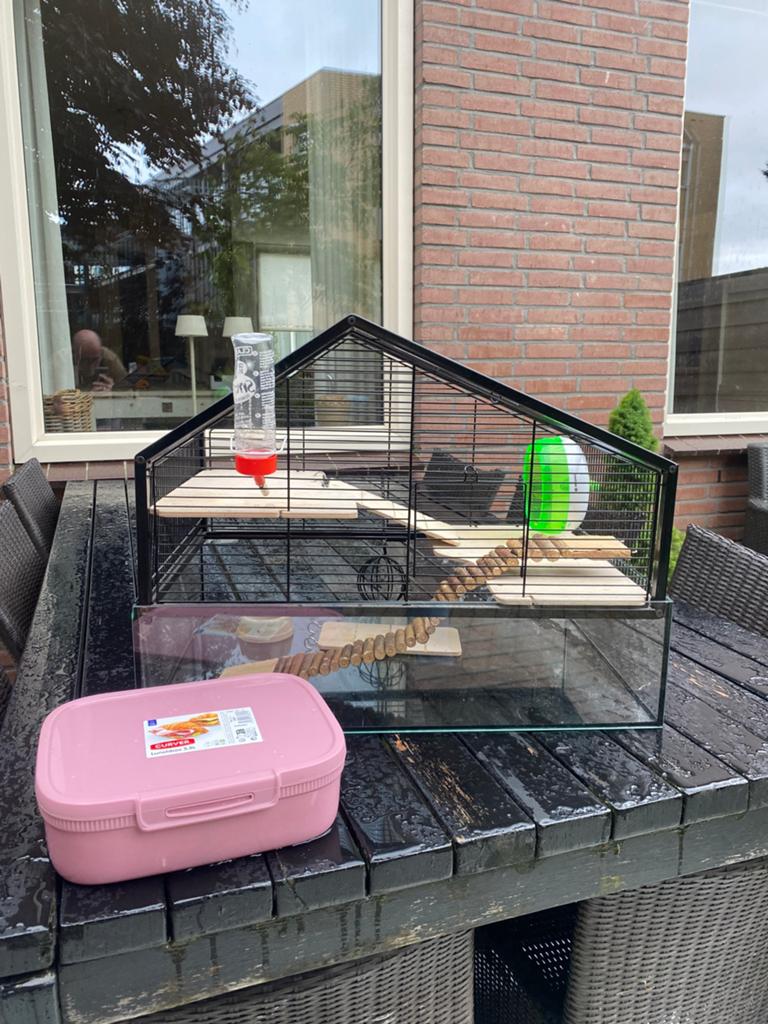 Hamstervilla, Zo goed als nieuw, Hok, Muis, 75 tot 110 cm