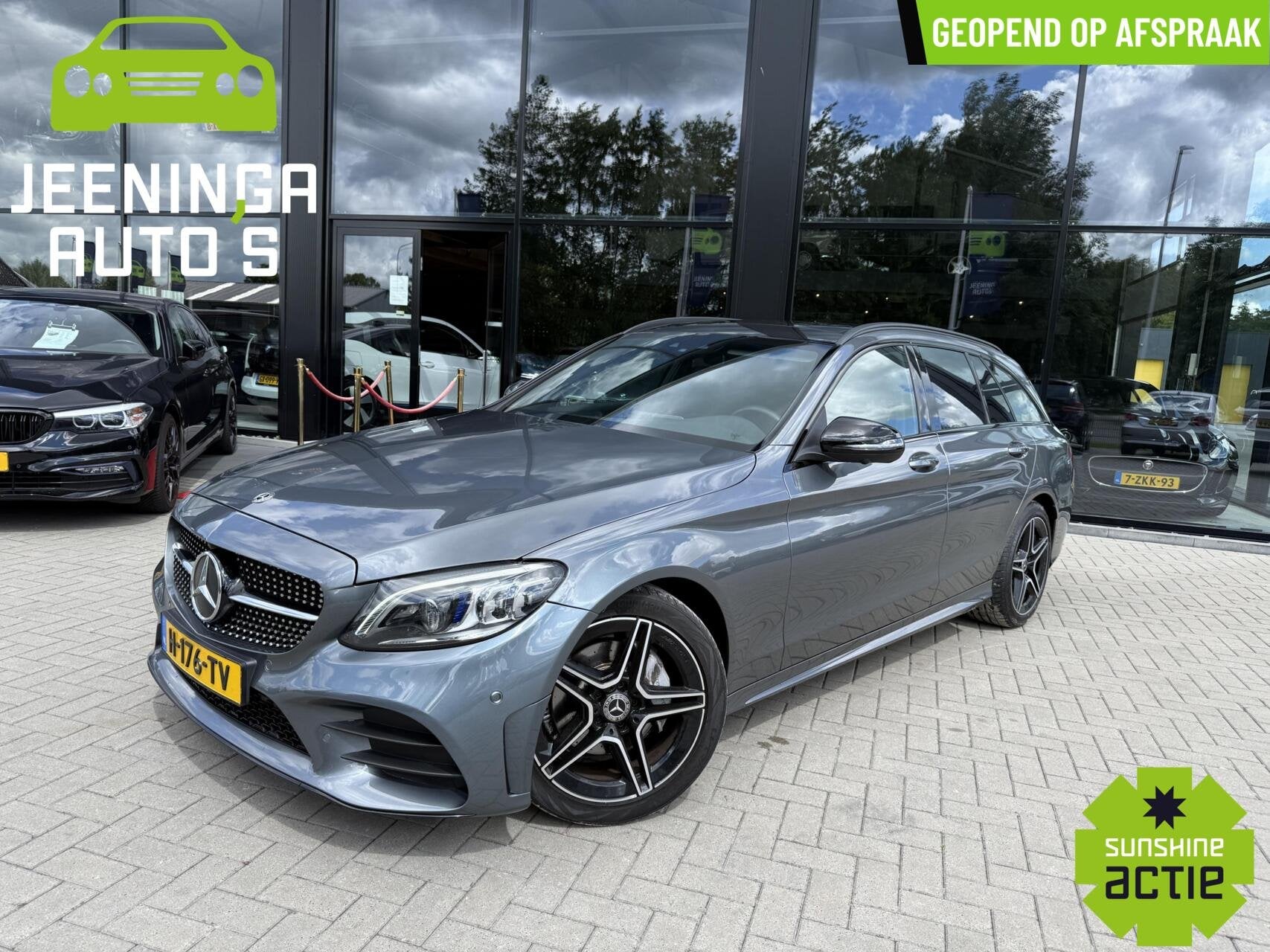 Mercedes C-klasse Estate 200 Business Solution AMG|Pano|Stoe, Auto's, Automaat, 4 cilinders, 1465 kg, 184 pk